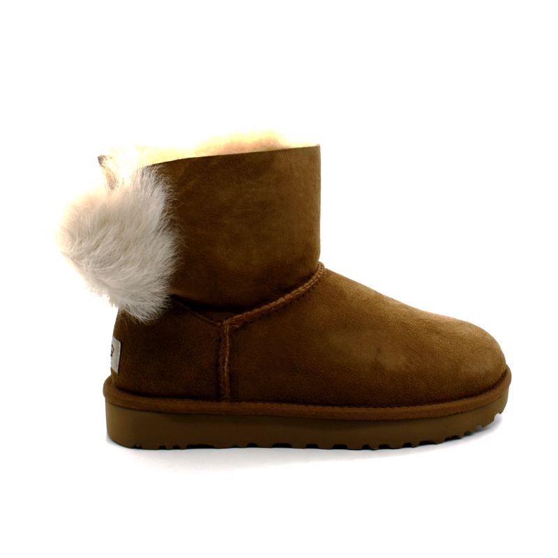 Boots Mouton UGG Fluff Bow Mini