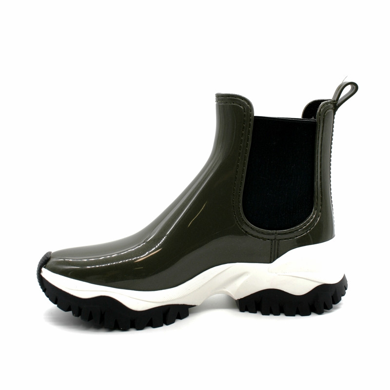 boots caoutchouc femme