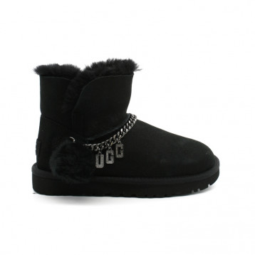 Ugg noir avec chaine 2025