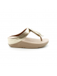 Tongs Femme Fitflop Fino Toe Plume