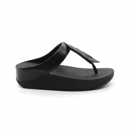 Tongs Femme Fitflop Fino Toe Plume