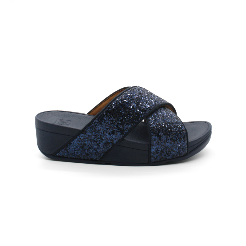 Mules Femme Fitflop Lulu Glitter Slide