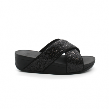 Mules Femme Fitflop Lulu Glitter Slide