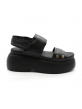 Sandales Compensées Femme AGL Puffy D671003