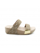 Mules Femme Fitflop Lulu Slide Geo Glitz ET6-F3