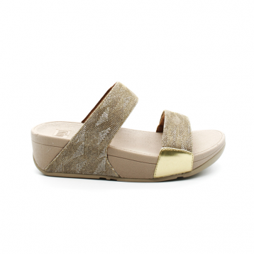 Mules Femme Fitflop Lulu Slide Geo Glitz ET6-F3