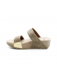 Mules Femme Fitflop Lulu Slide Geo Glitz ET6-F3