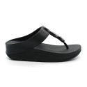 Nu-pieds Femme Fitflop Halo Metal Toe Post