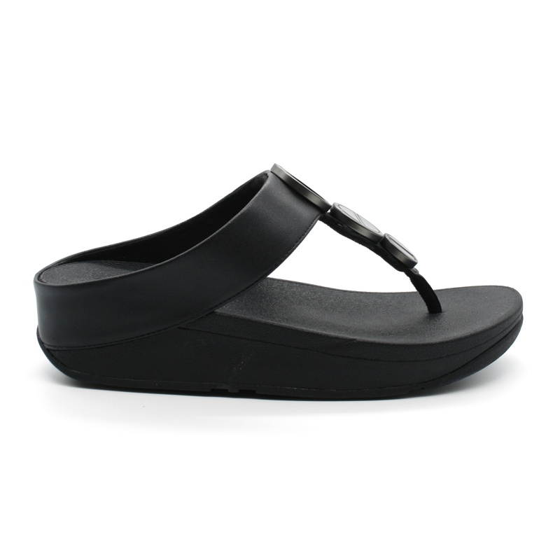 Nu-Pieds Femme Fitflop Halo Metal Toe Post