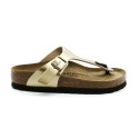 Nu-pieds Femme Birkenstock 1016108 Gizeh Gold Regular