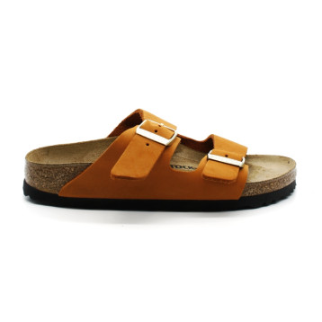 Mules Femme Birkenstock 1026732 Arizona Burnt Orange Lenb Narrow