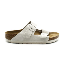 Mules Femme Birkenstock 1026842 Arizona Antique White VL Narrow