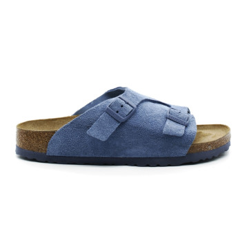 Mules Homme Birkenstock 1026827 Zurick Elemental Blue Narrow