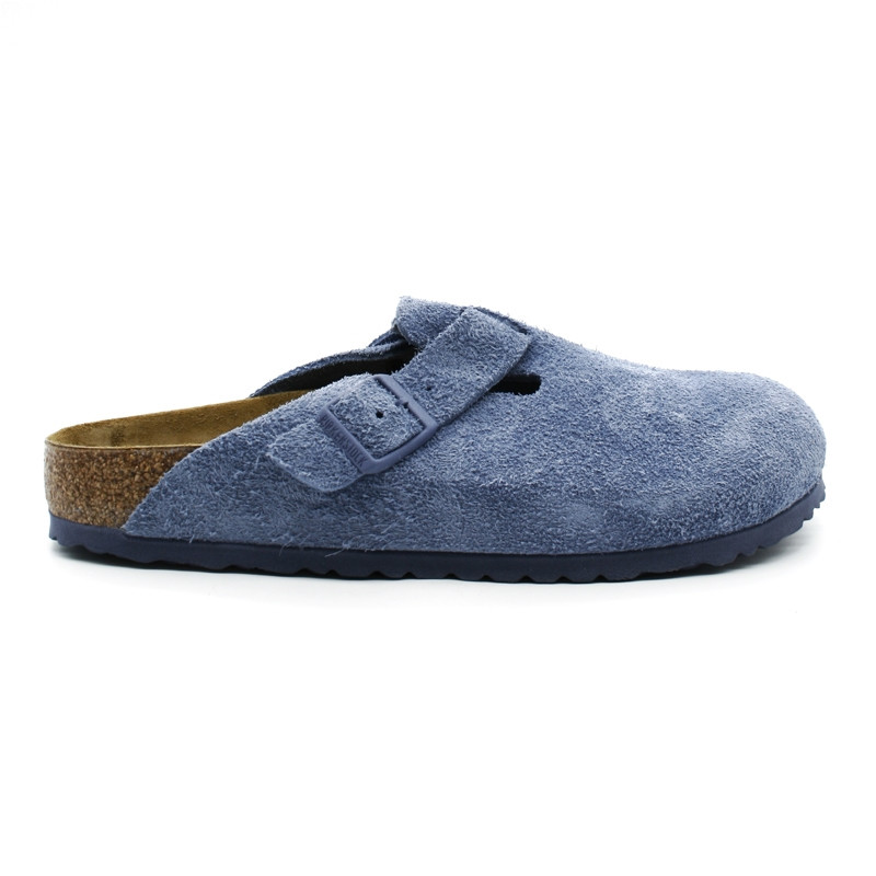 Sabots Mules Homme Birkenstock 1026769 Boston VL ELemental Blue Narrow Infinyt