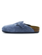 Sabots Mules Homme Birkenstock 1026769 Boston VL ELemental Blue Narrow