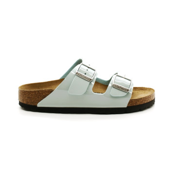 Mules Femme Birkenstock 1006963 Arizona Patent Green Narrow