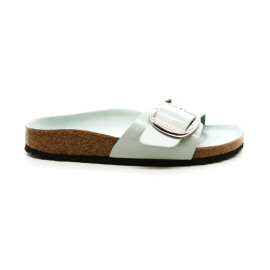 Mules Femme Birkenstock 1026527 Madrid LENA High Shine Surf Green Narrow