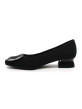 Escarpins Femme Brunate 32230 Boucle Noir