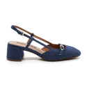 Escarpins Femme Bibi Lou 676Z69VK Glitter Denim