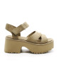 Sandales Compensées Femme UGG 1167475 Heights Ankle Strap