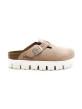 Mules Femme Birkenstock 1029125 Boston Chunky Narrow