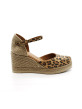 Espadrilles Compensées Femme Unisa Caceres