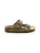 Mules Femme Birkenstock 1019088 Arizona Faded Kaki Narrow