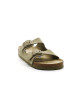Mules Femme Birkenstock 1019088 Arizona Faded Kaki Narrow