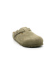 Mules Femme Birkenstock 1025844 Boston VL Faded Kaki N
