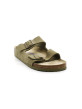Mules Homme Birkenstock 1019088 Arizona VL Faded Kaki Narrow