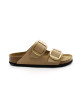 Mules Femme Birkenstock 1024064 Arizona Big Buckle SandCastle Narrow