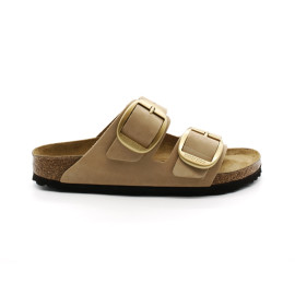 Mules Femme Birkenstock 1024064 Arizona Big Buckle SandCastle Narrow