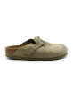 Sabots Mules Homme Birkenstock 1025844 Boston VL Faded Kaki N
