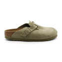 Sabots Mules Homme Birkenstock 1025844 Boston VL Faded Kaki N