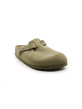 Sabots Mules Homme Birkenstock 1025844 Boston VL Faded Kaki N
