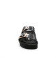 Mules Femme Birkenstock 1027840 Arizona Big Buckle Patent High Shine Black Narrow