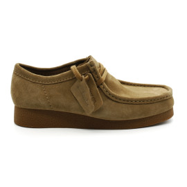 Chaussures Derbies Homme Clarks 26172821 Wallabee Evo Sand