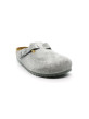 Sabots Mules Homme Birkenstock 1029214 Boston Leather Pure Sage Narrow