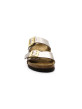 Mules Femme Birkenstock 1029372 Sydney Cushion Graceful Taupe Narrow