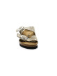 Mules Femme Birkenstock 1029390 Arizona RIvet Taupe Narrow