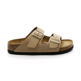 Mules Femme Birkenstock 1019016 Arizona Soft Sandcastle Narrow