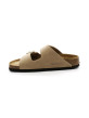 Mules Femme Birkenstock 1019016 Arizona Soft Sandcastle Narrow