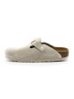 Mules Femme Birkenstock 1027693 Boston VL Antique White N