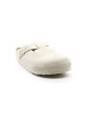 Mules Homme Birkenstock 1027693 Boston VL Antique White N