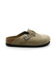 Sabots Mules Femme BIrkenstock 1026654 Boston Braided Taupe Narrow