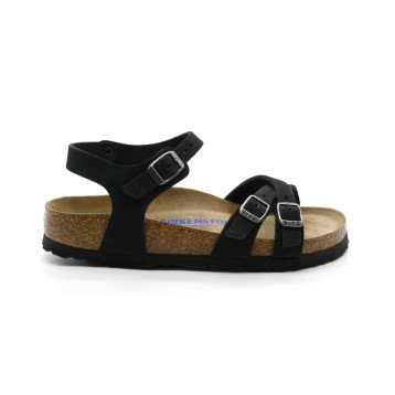 Nu-Pieds Femme Birkenstock 1029526 Kumba Black Narrow