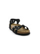 Nu-Pieds Femme Birkenstock 1029526 Kumba Black Narrow