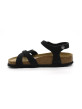 Nu-Pieds Femme Birkenstock 1029526 Kumba Black Narrow