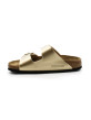Mules Femme Birkenstock Arizona Birko Flor 1016111 Gold Narrow
