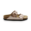 Mules Femme Birkenstock Arizona Birko Flor 1023960 Copper Narrow
